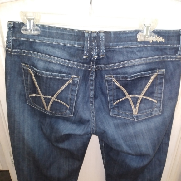 Kut From The Kloth Womens Sz 4 Style Catherine Boyfriend Wash Denim Blue Jeans - Picture 4 of 7